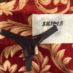 Black Lace Trim Panties Intimates Sleepwear